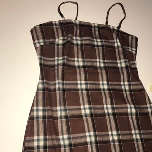 Plaid dress